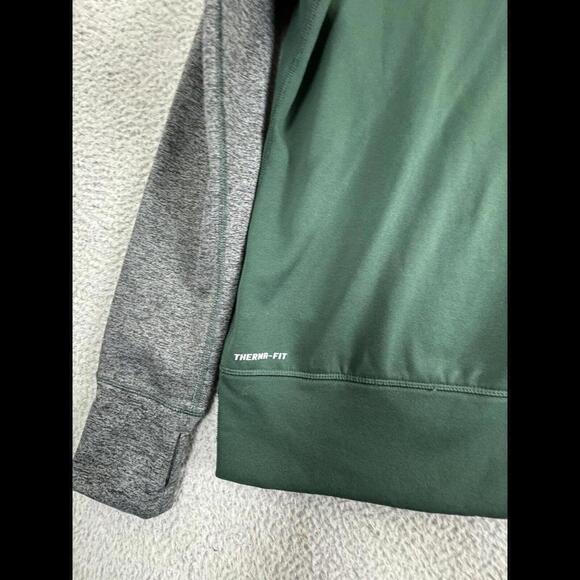 Nike Oakland Athletics As Womens SP Green Gray Pullover Logo Baseball Hoodie - Picture 9 of 11